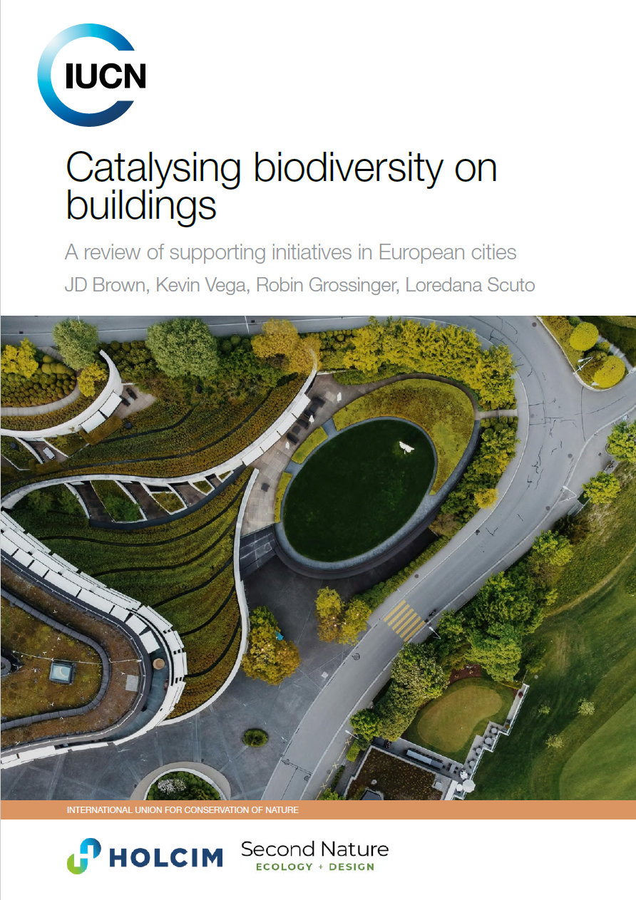 IUCN and Holcim release report on Catalysing biodiversity on buildings